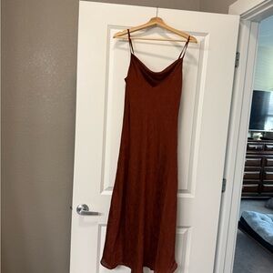 Altar'd State Rust Maxi Dress